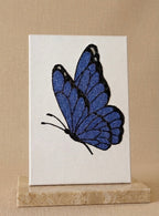 Haft Diamentowy Różowy Motyl – Zestaw Diamond Painting